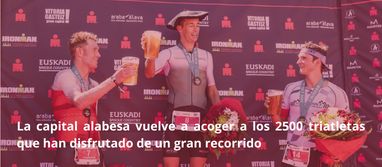Foto El IRONMAN® Vitoria – Gasteiz celebra con éxito una nueva edición con miles de triatletas y la ciudad volcada con la prueba 